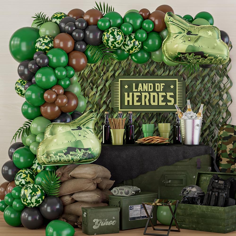 Kit de guirxiété de ballons ca - Hunting And Camping In Jungle avis et prix